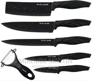 Loewe 6 Pieces of Kitchen Non-Stick Coating Knife Set