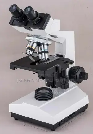 Microscope With Yellow Light