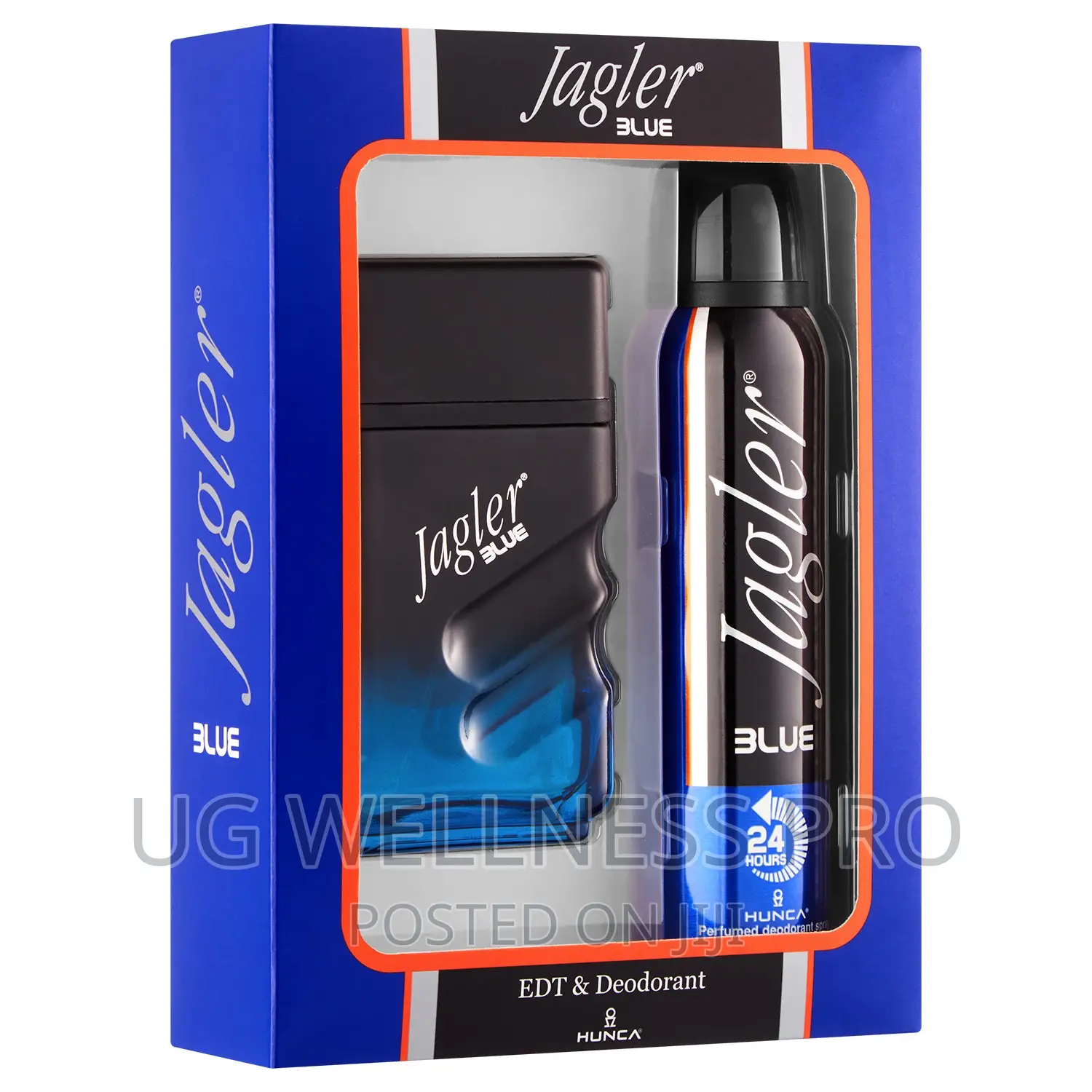 Jagler Blue Men Perfume SET 90ml + 150ml Deodorant