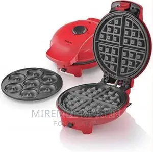 Saachi NL-2M-1545 2 in 1 Donut/Waffle Maker