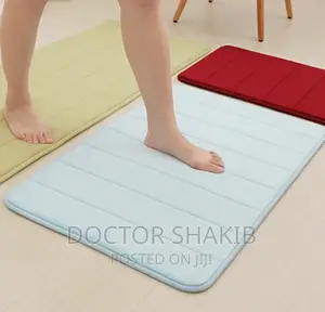 Home Coral Fleece Bathroom Mat