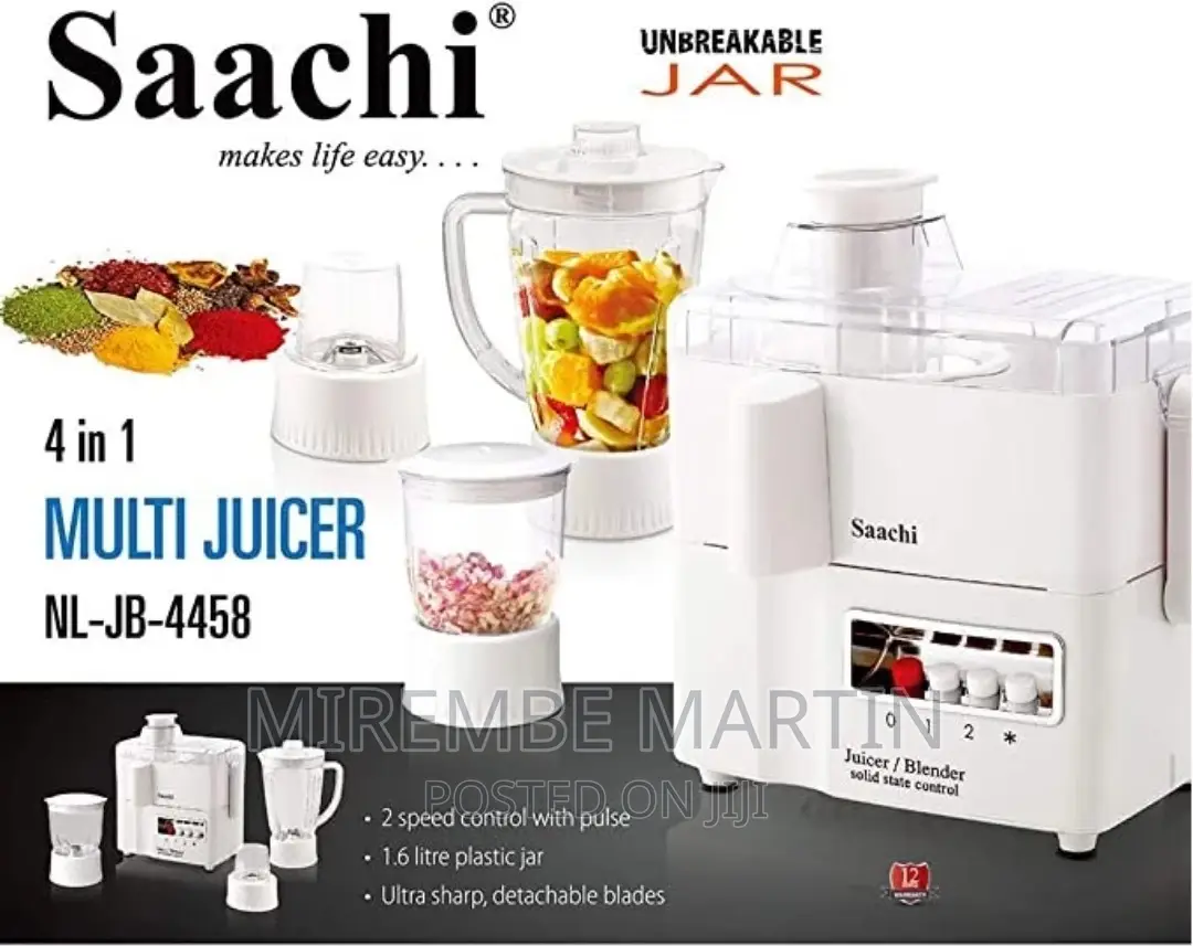 Saachi NL-JB-4458 4 in 1 Super Blender With