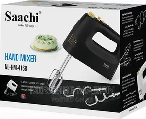 Saachi 5-Speed Hand Mixer