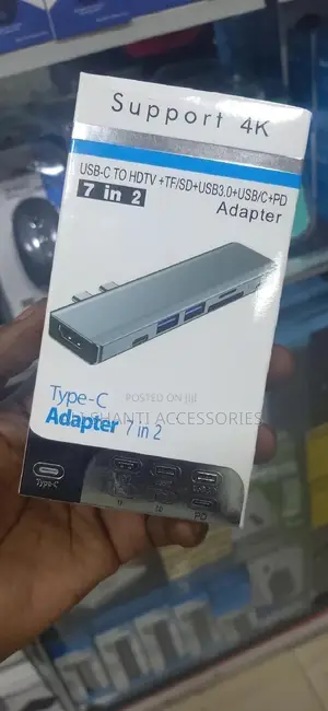 Usb-C to Hdtv+Tf/Sd+Usb3.0+Usb/C+Pd