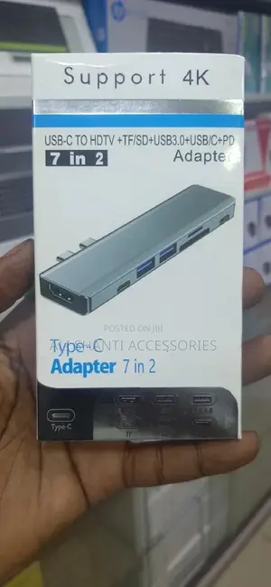 Usb-C to Hdtv+Tf/Sd+Usb3.0+Usb/C+Pd