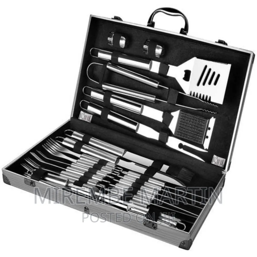 26pc Barbecue Tools Grilling Utensil Accessories