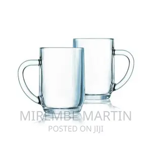 6pcs of Glass Coffee Tea Cups Mugs