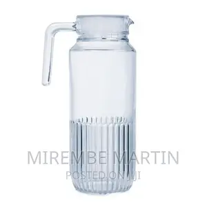 Luminarc 1.3litre Gridz Glass Juice/Water Jug-