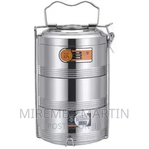 Stainlesssteel 16 Cmair Tight 3 Layers Foodcontainer Carrier
