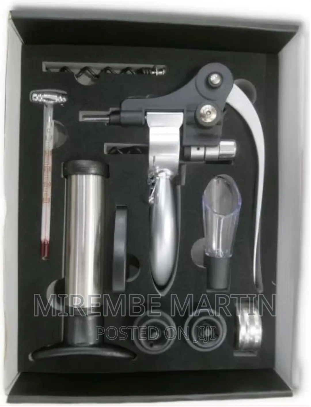 Corkscrew Wine Opener Kit Gift Set Box-