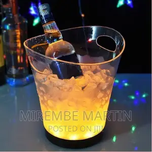 5L Led Ice Bucket Color Changing Plastic