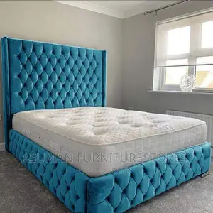 5x6feet Buttoned Bed Call Us On