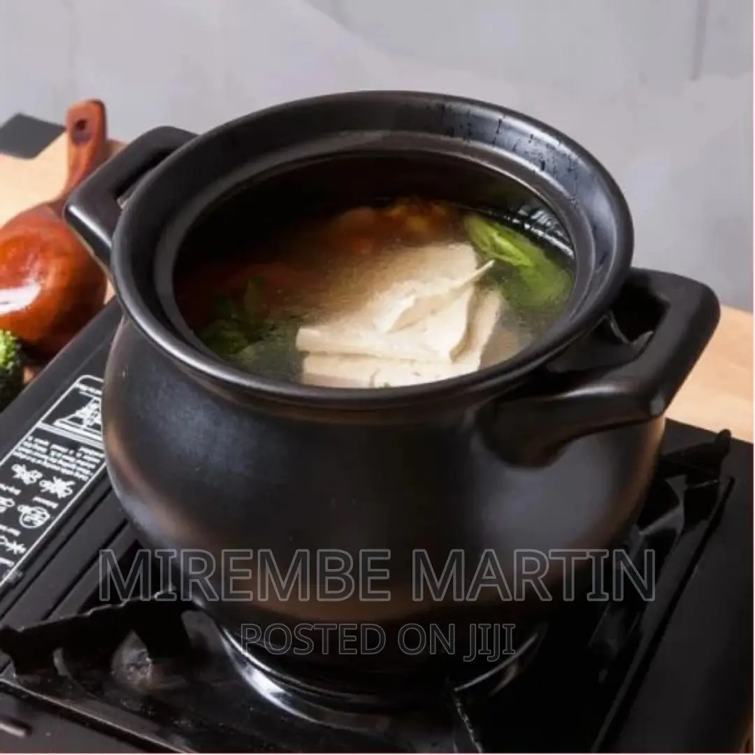 2.9lcasserole Clay Ceramic Earthen Stew Cooking Potpan