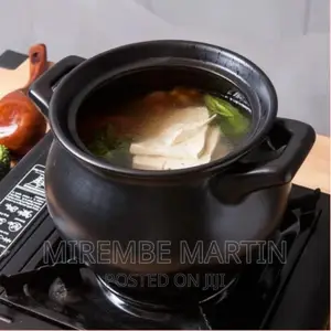 2.9lcasserole Clay Ceramic Earthen Stew Cooking Potpan