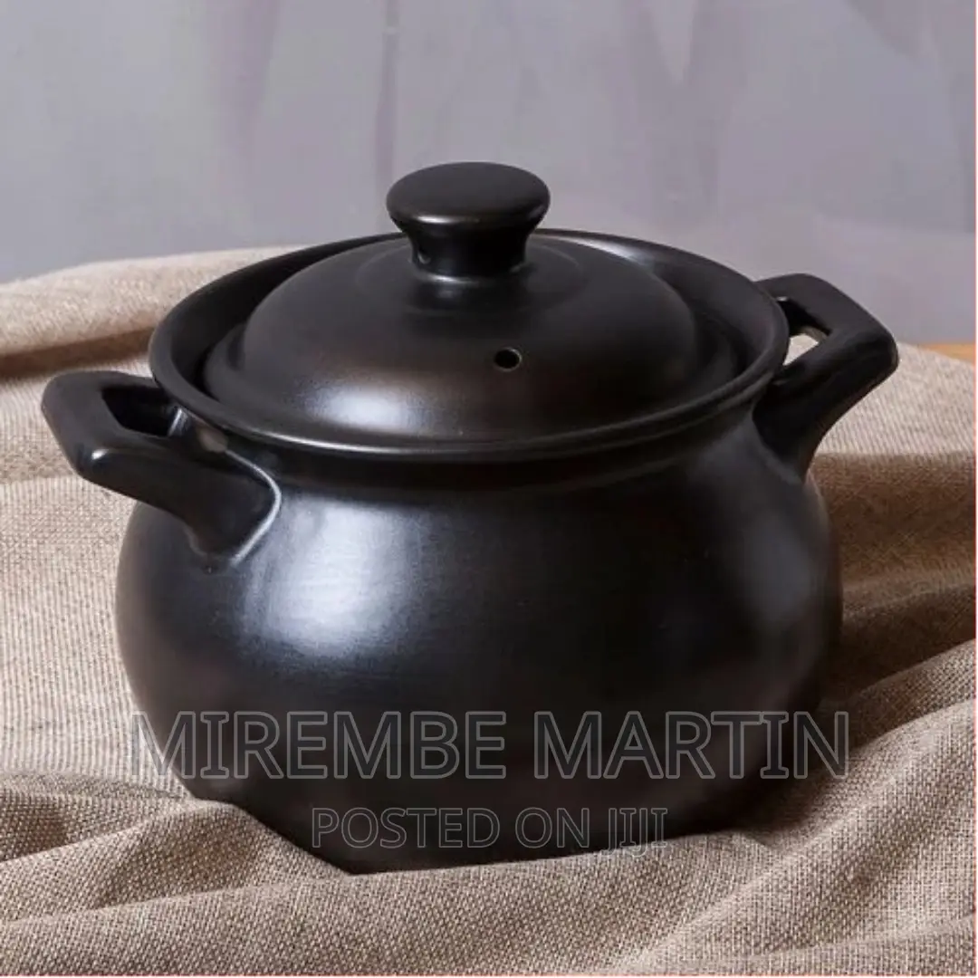 2.9lcasserole Clay Ceramic Earthen Stew Cooking Potpan