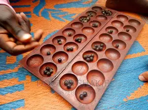 Black People Omweso Board Game