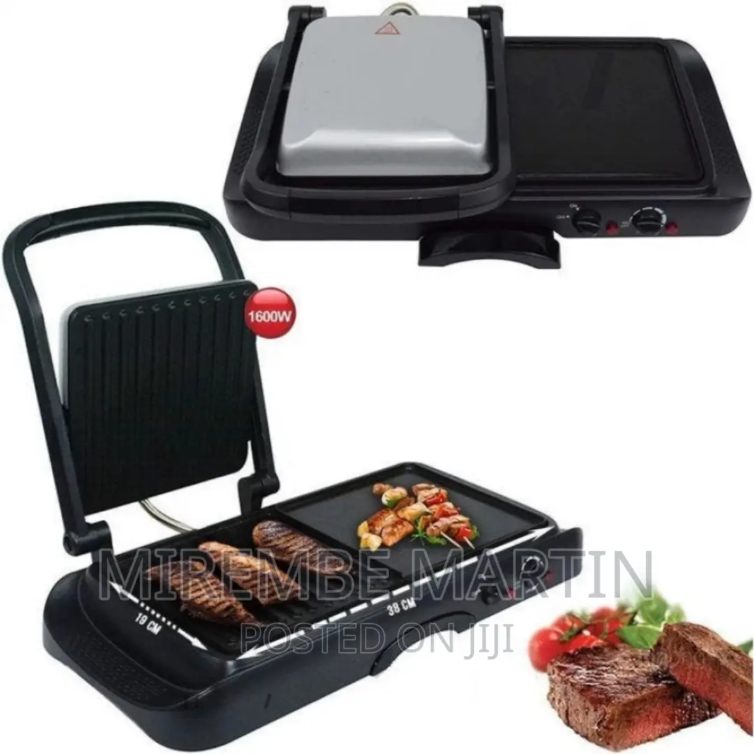 Griddle Non-Stick Electric BBQ Grill Press Frying Pan