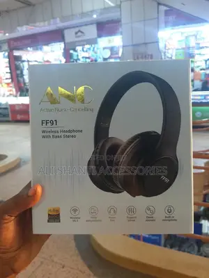 ANC Wireless/Bluetooth Headset/Super Bass/Noise Cancelation