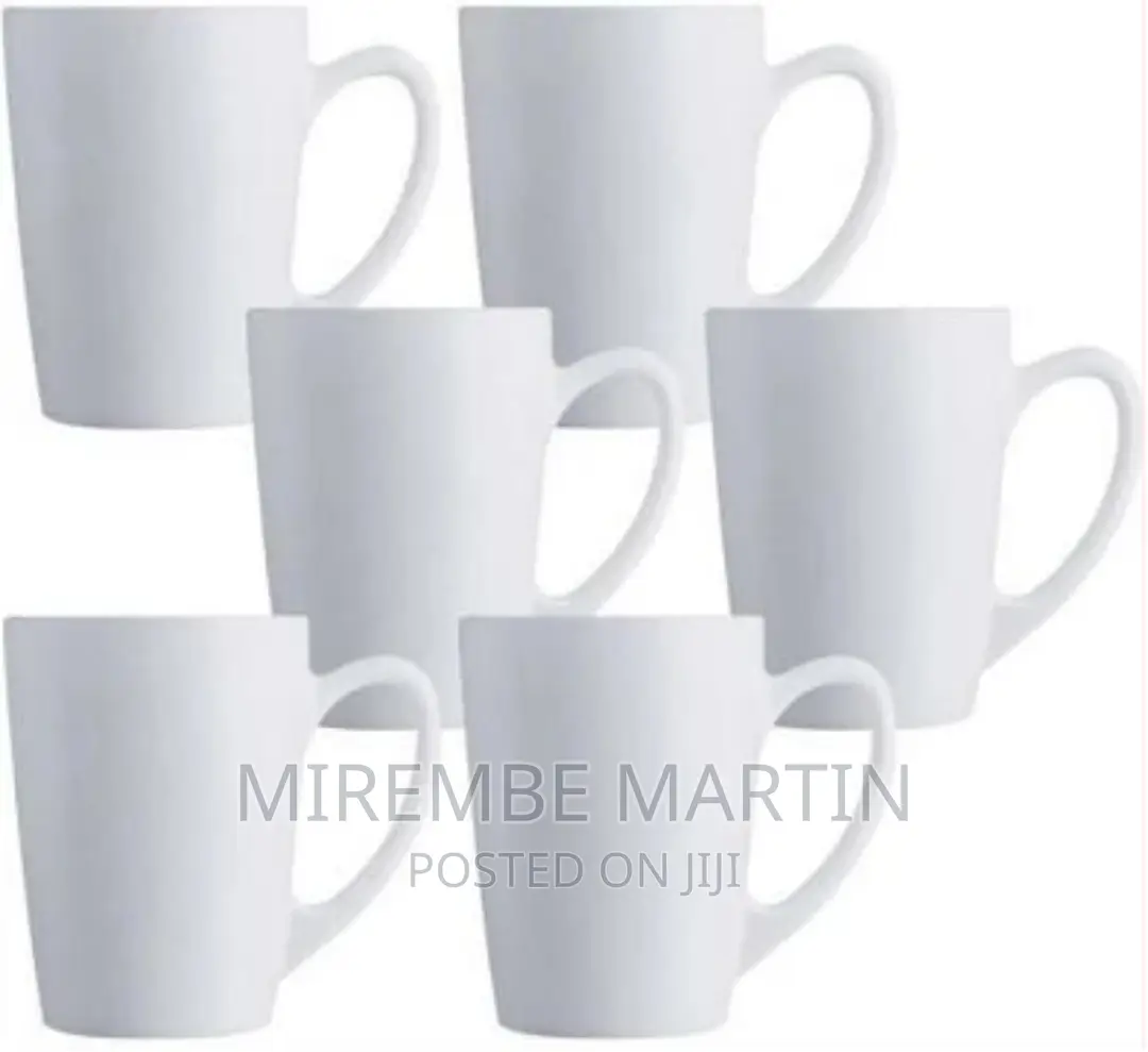 Luminarc 6 Pieces of Tea Coffee Mug Cups-
