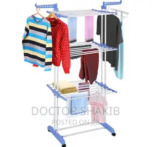 4-tier Foldable Cloth Drying Rack