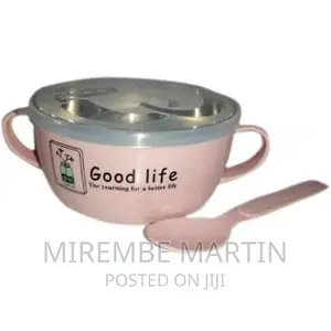 Children’S Lunch Box Bowl, Double Insulated With Handles