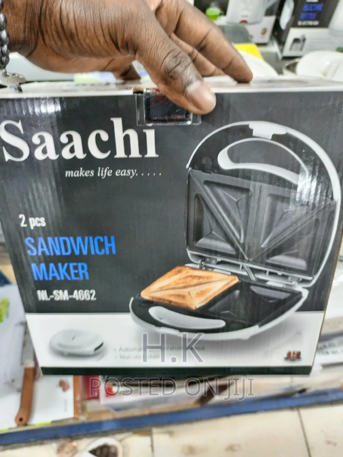 Saachi 2 Slice Sandwich Maker