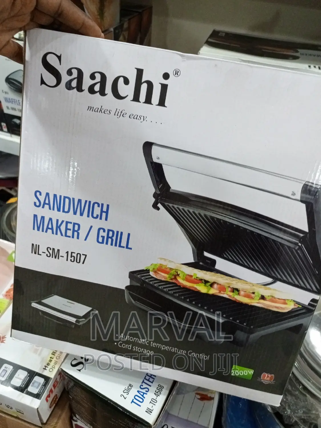 Saachi Sandwich Maker Press Grill