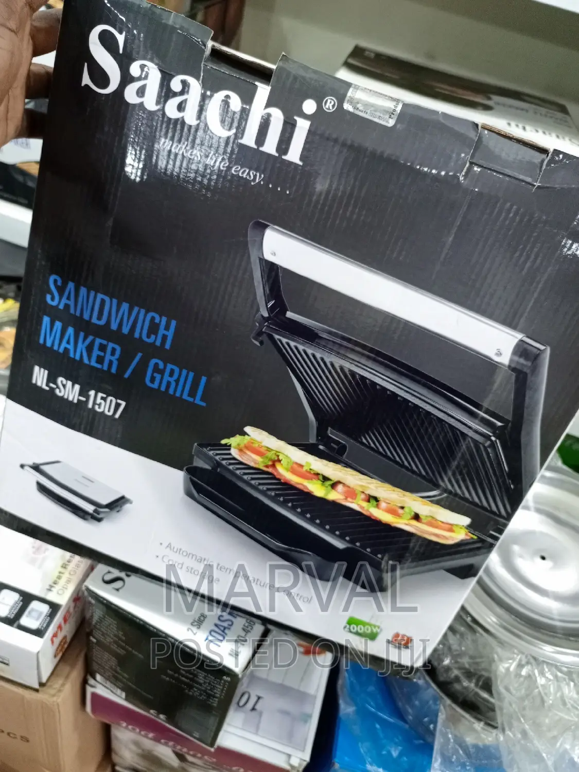 Saachi Sandwich Maker Press Grill