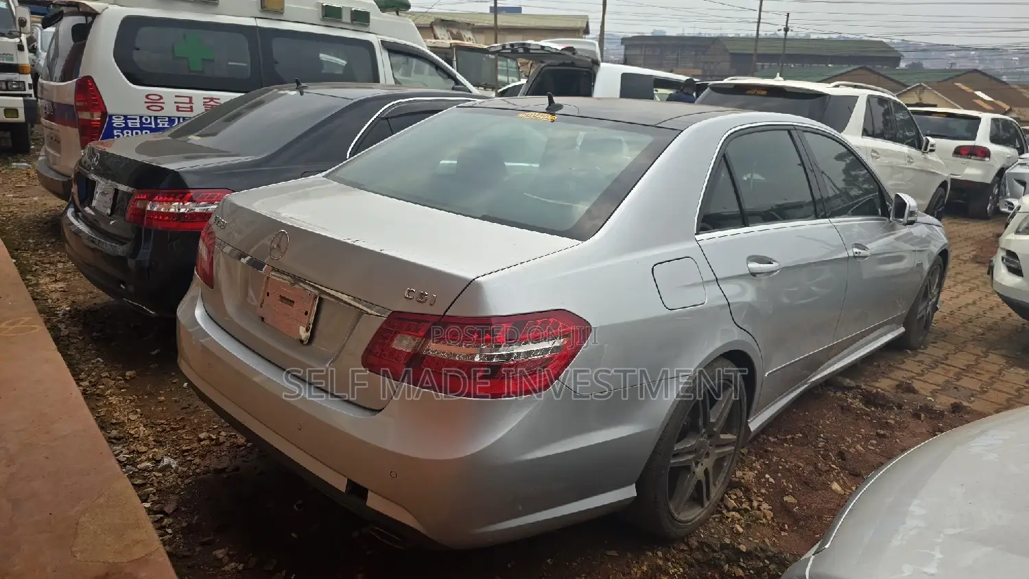 Mercedes-Benz E250 2010 Silver