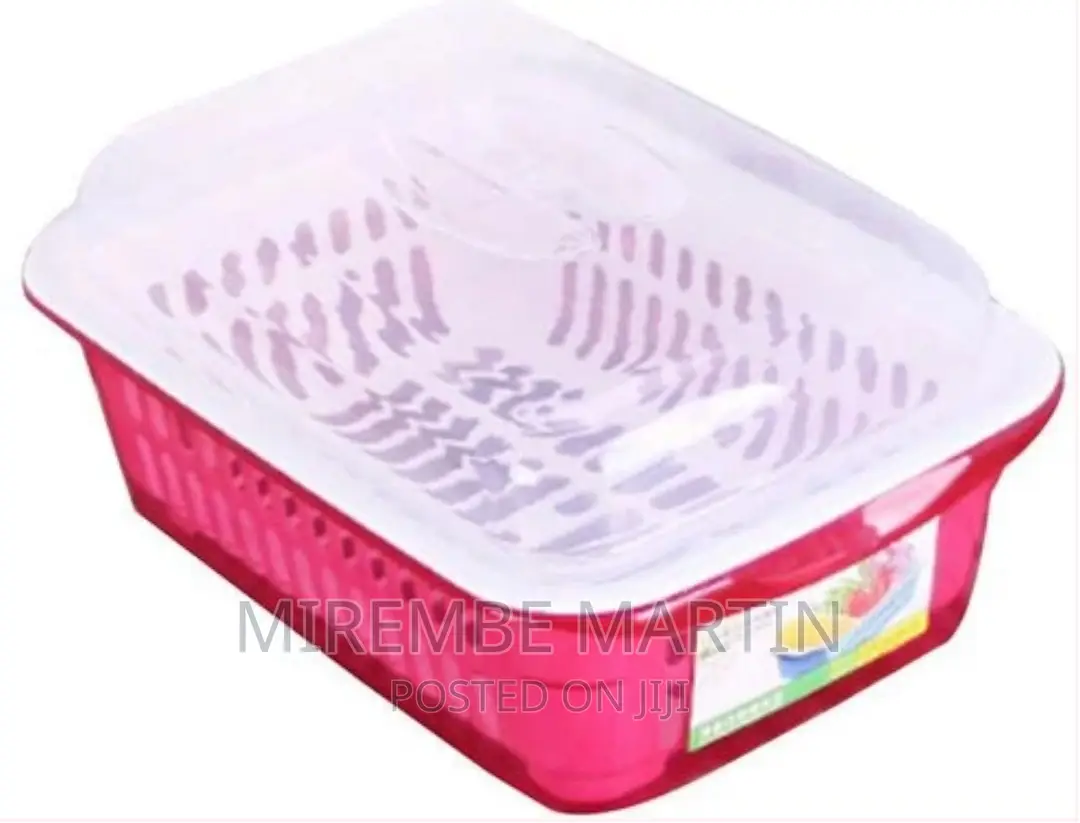 Double Layer Fruit Plate, Vegetable Basket,Kitchen Storage,