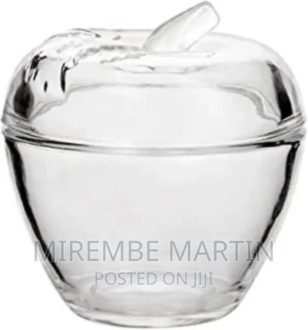 Glass Sugar Bowl Dish –