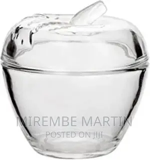 Glass Sugar Bowl Dish –