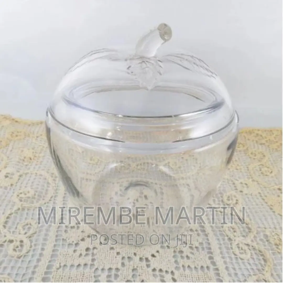 Glass Sugar Bowl Dish –