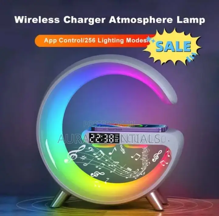 Bluetooth LED Wireless Charging Speaker