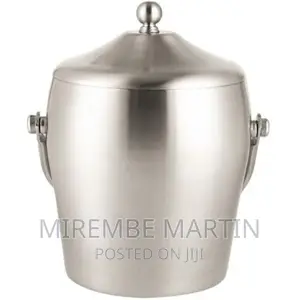 Stainless Steel Wine Ice Bucket –