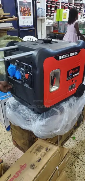 Silent Petrol Generator 6000watts Low Noise 6kw