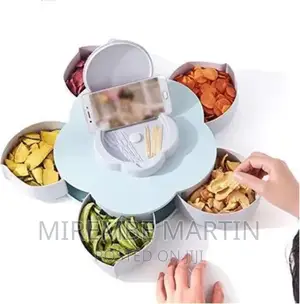 Candy Box Serving Rotating Tray Storage