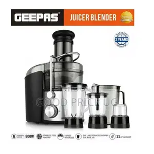 4 in 1 Geepas Juicer. 2 Years Warranty.