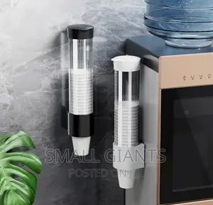 Wall Mounted Plastic Disposable Paper Cup Dispenser