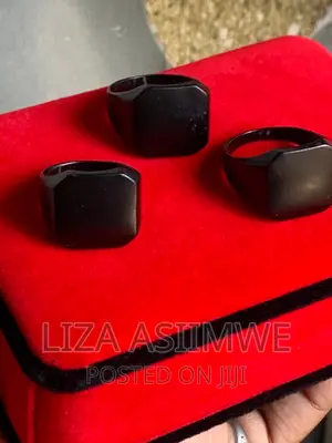 Men’S Black Designer Rings
