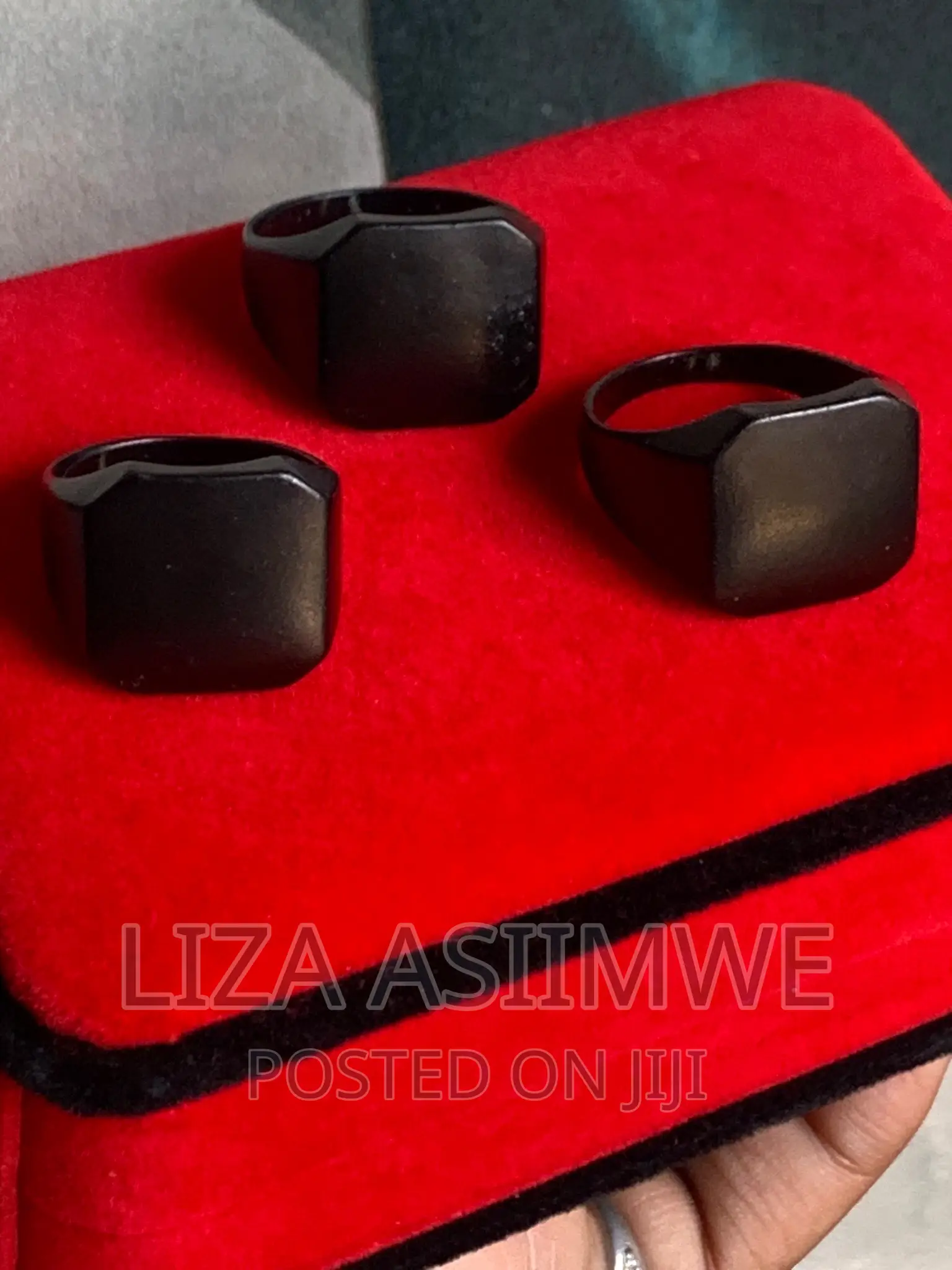 Men’S Black Designer Rings
