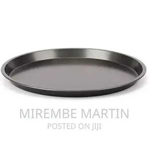 Non-Stick Pizza Steel Baking Round Oven Tray Pan,
