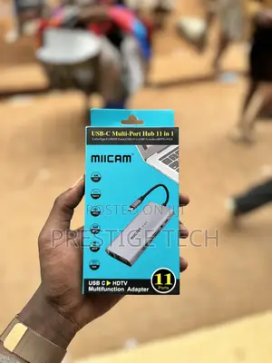 Micam USB C Multiport Hub (11 in 1) for Laptops/ Macbook
