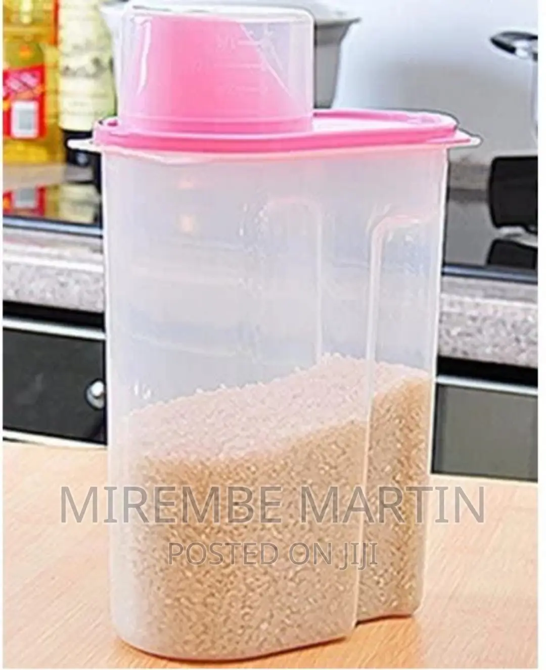 2.5 Litre Food Plastic Storage Grains Cereal Container,