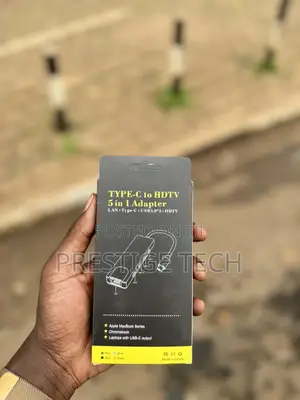USB C Hub 5 in 1 With Ethernet, HDMI, Type C 2 Usbs