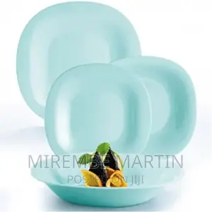 18 Piece Luminarc Plates,Side Plates and Bowls Dinner Set –