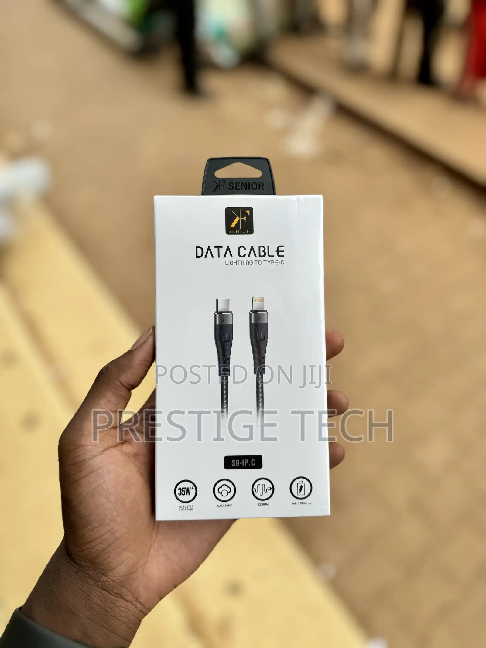 Senior 100W Type C to C Data Cable (Braided)