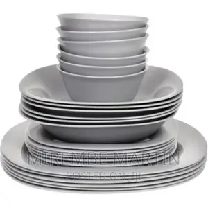 24 Piece Luminarc Plates,Side Plates and Bowls Dinner Set