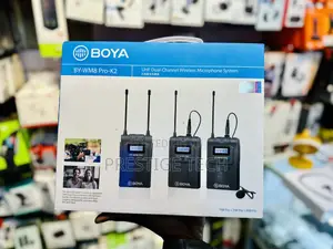 Boya BY-WM8 Pro Dual Channel Wireless Microphone System
