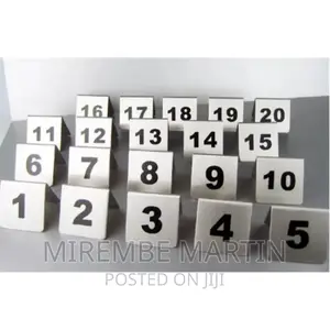 1-20 Stainless Steel Table Numbersfor Restaurant Hotel Bar